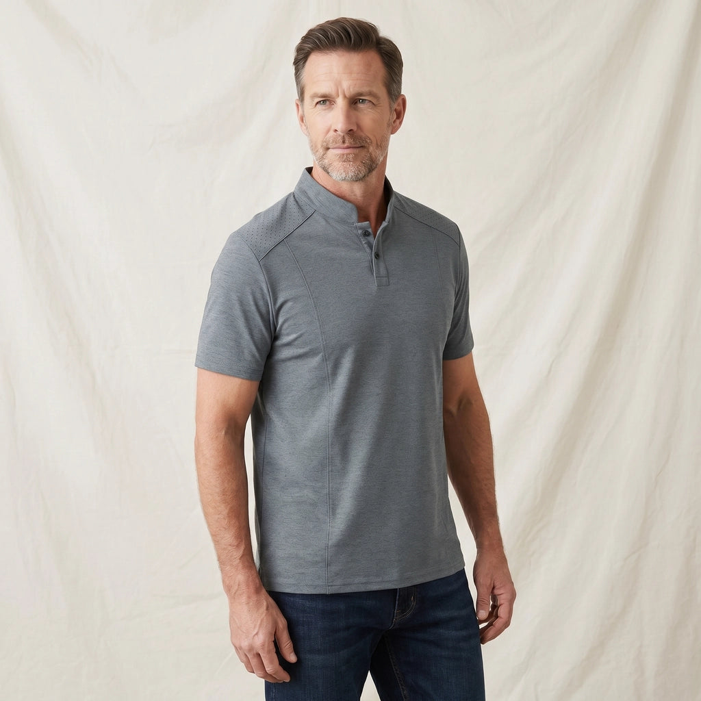 Oswald Stand Collar T-Shirt 4