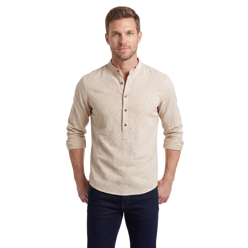 Apricot Justin Cole Cotton Shirt 3