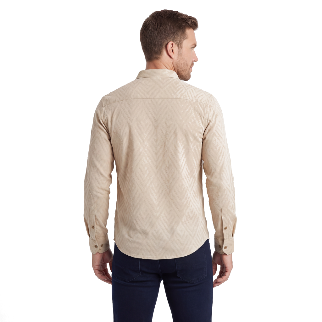 Apricot Justin Cole Cotton Shirt 4