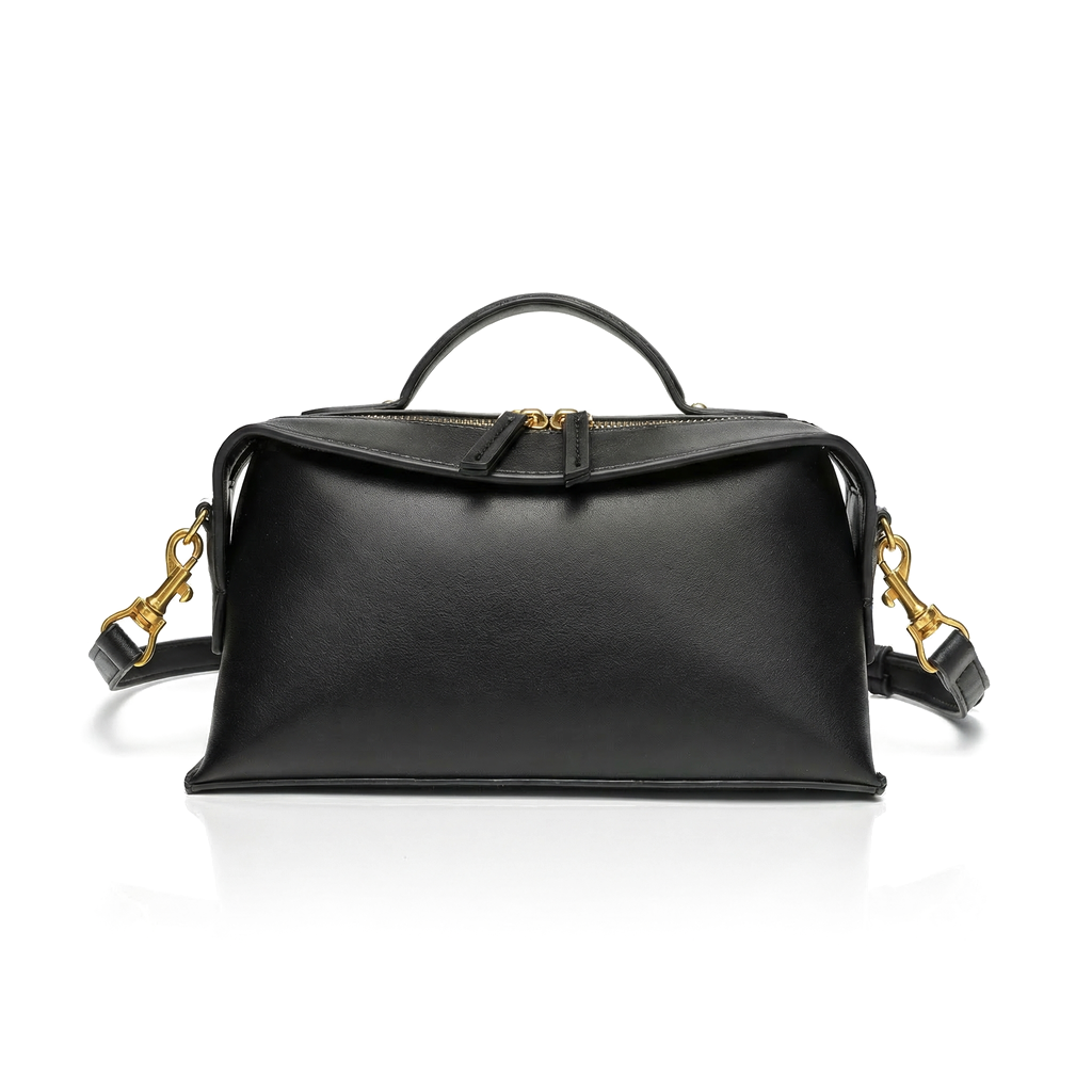 Avery Canvas Tote - Color:Black