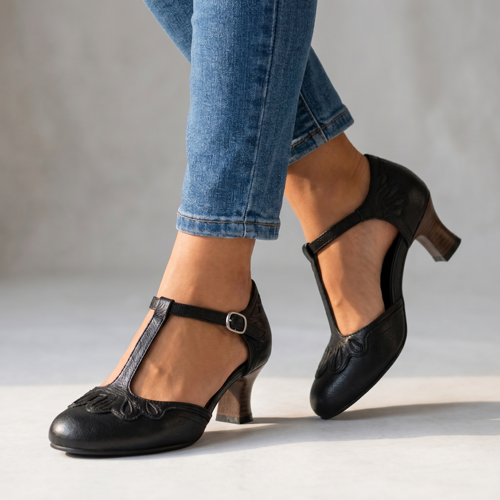 Clara T-Strap Pumps