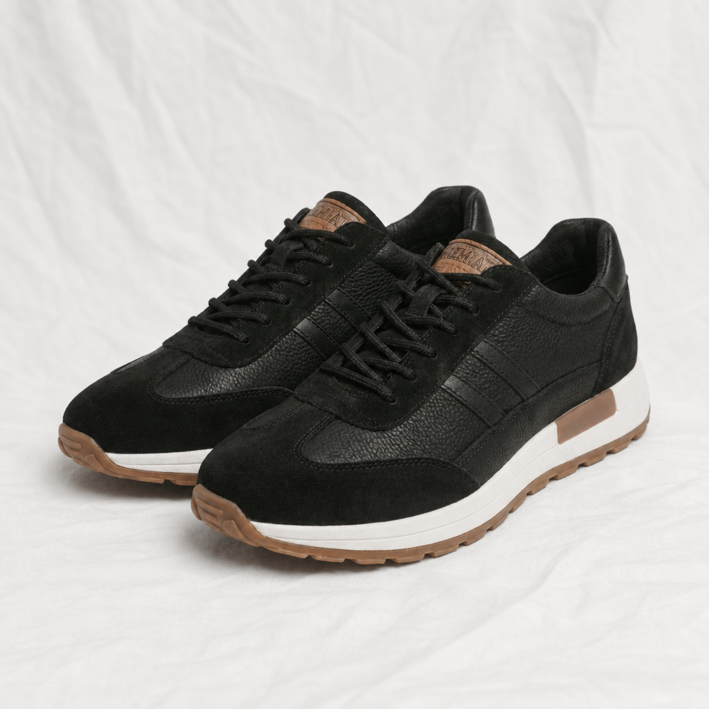 Ian Caye Leather Sneakers