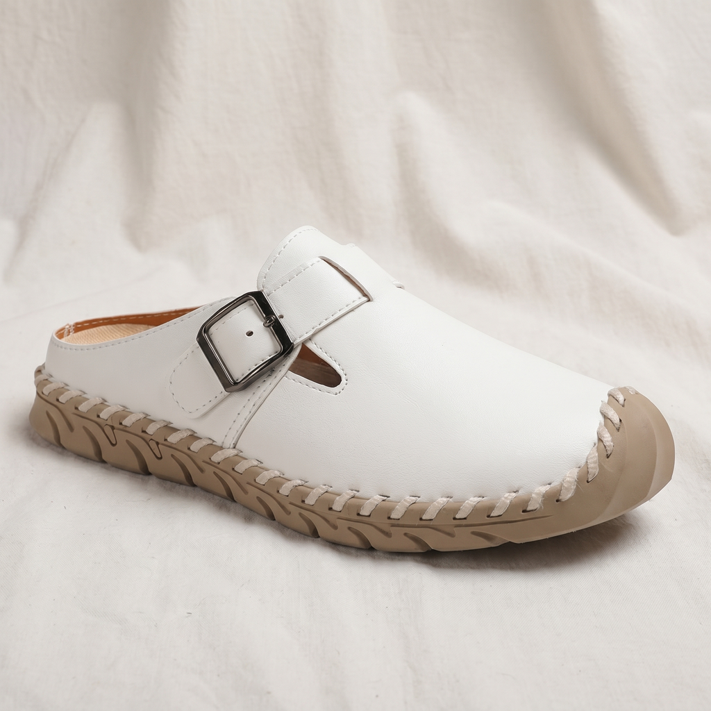 Jane Buckle Clogs