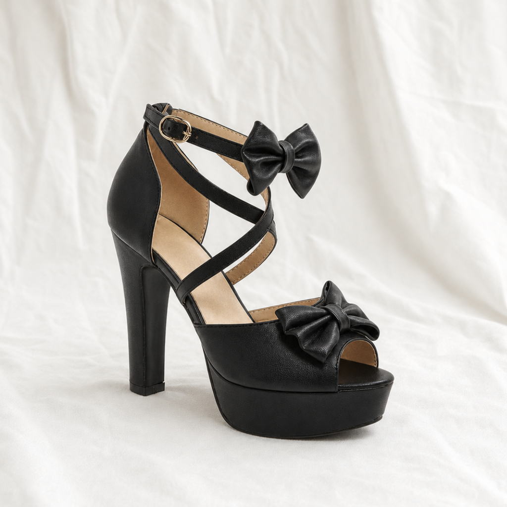 Giselle Open Toe Heels
