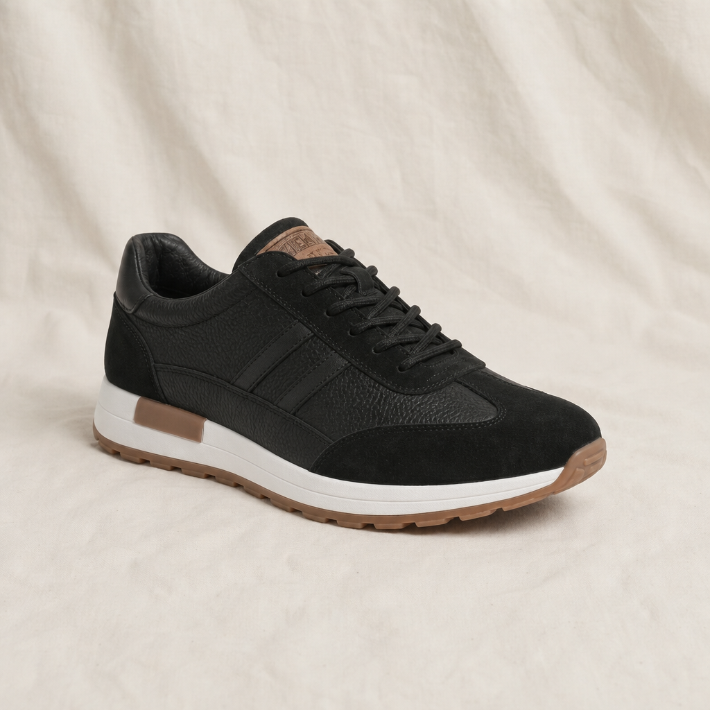 Ian Caye Leather Sneakers