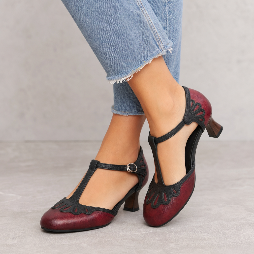 Clara T-Strap Pumps