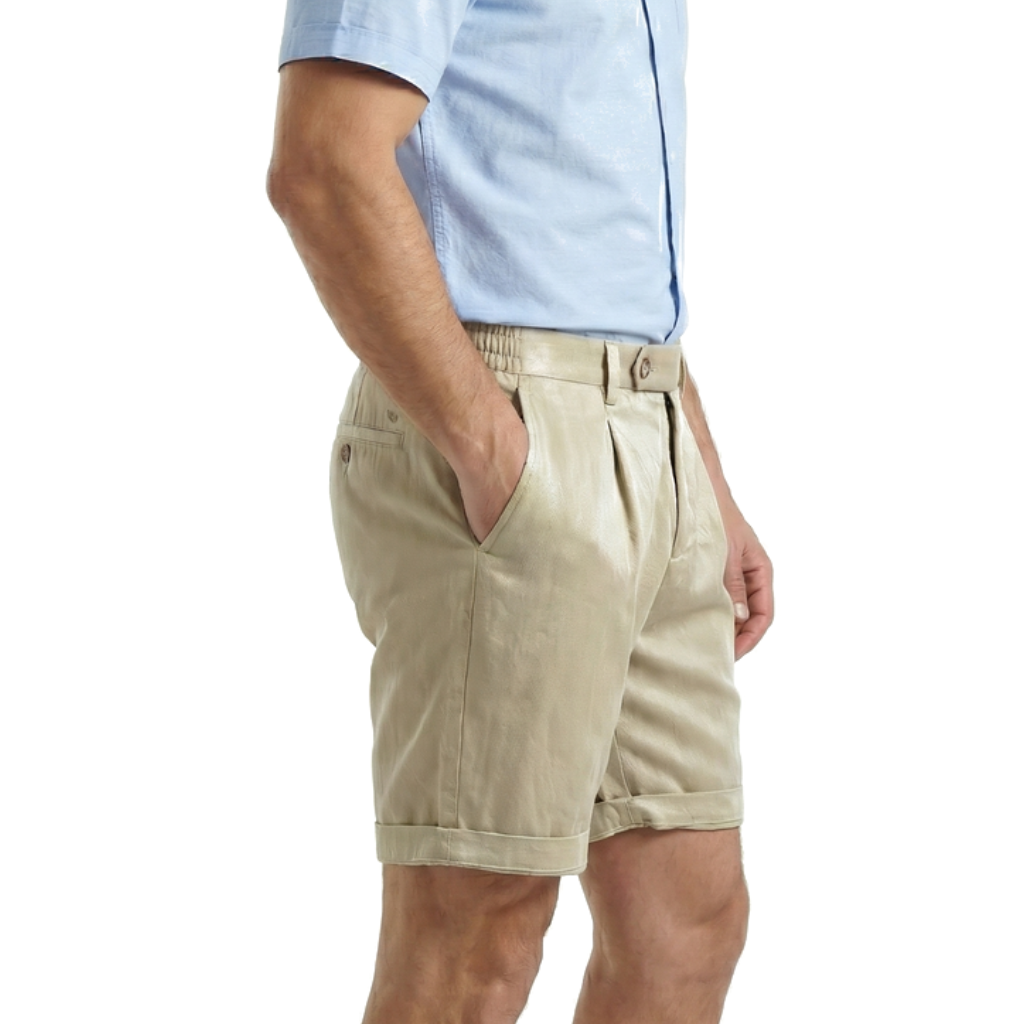 Julian Lyocell Cotton Shorts 4