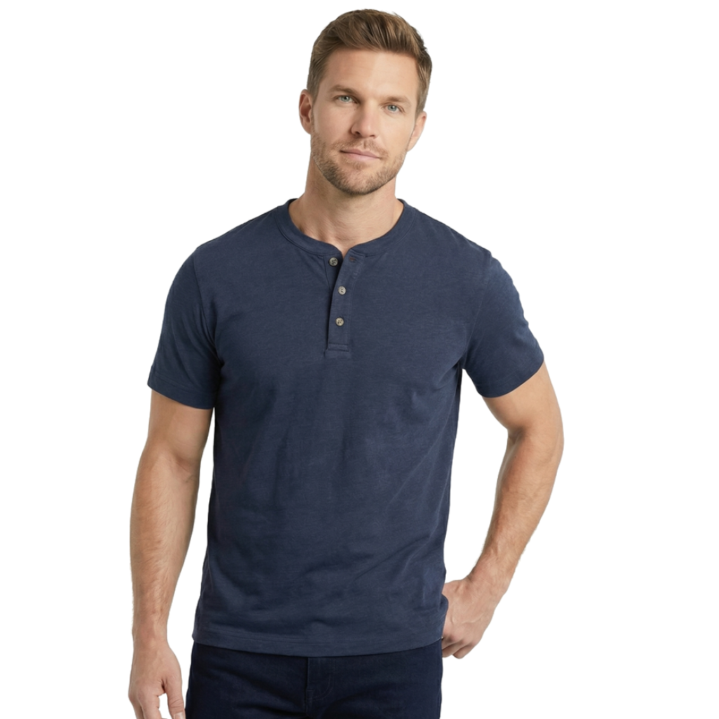 Marco Ellison Henley Essential Tee