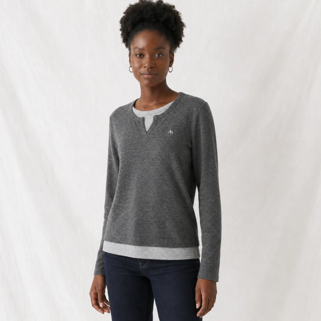 Weston Cotton Layered T-Shirt 
