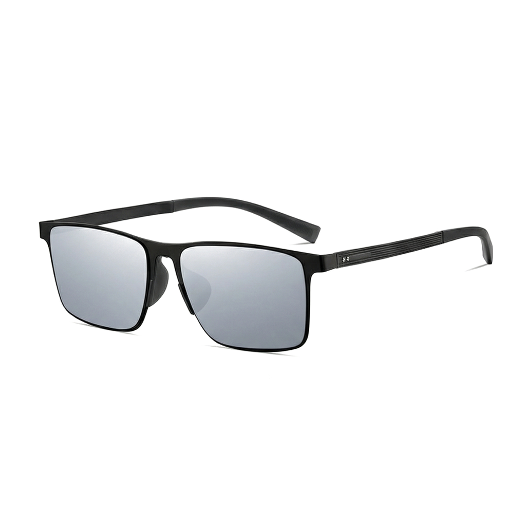 Avenix Prime Edge Shades - Color:Black Frame Silver Mirror