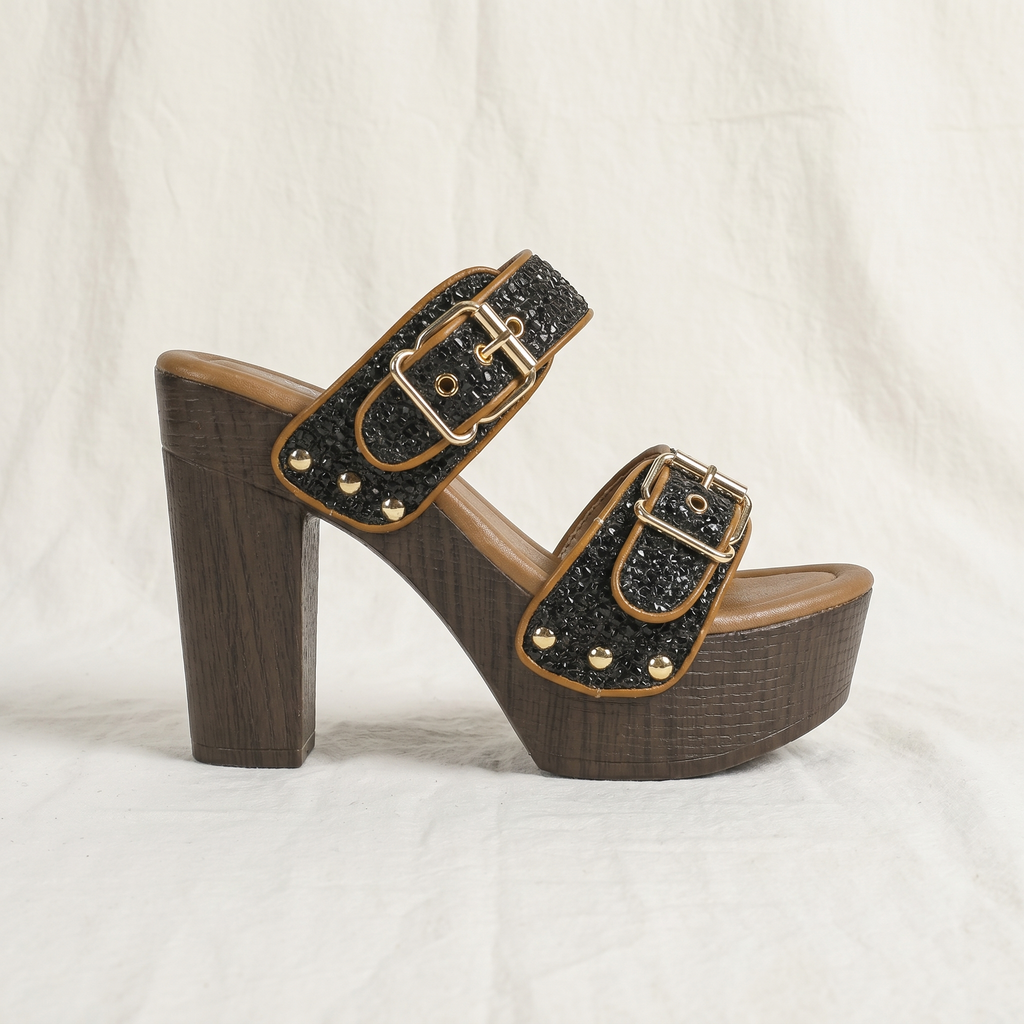 Vanessa Buckle Strap Heels
