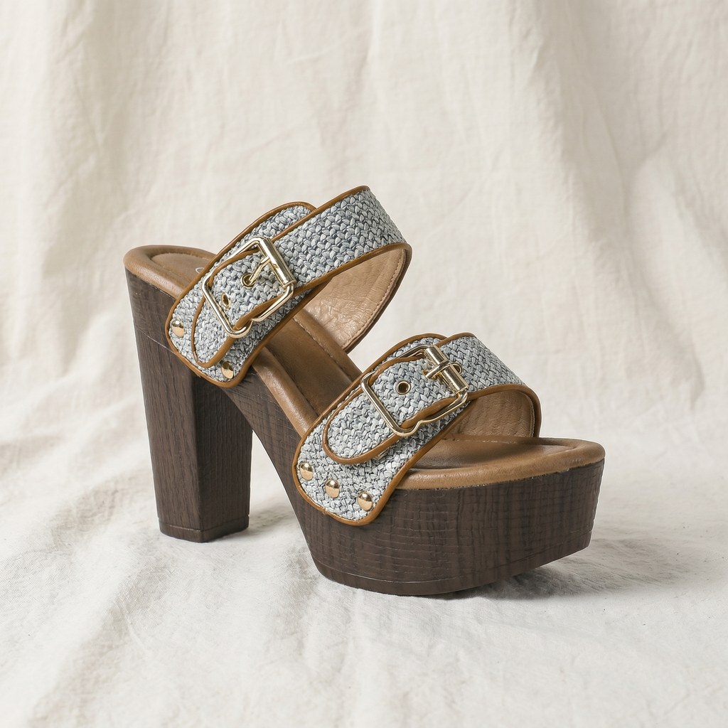Vanessa Buckle Strap Heels