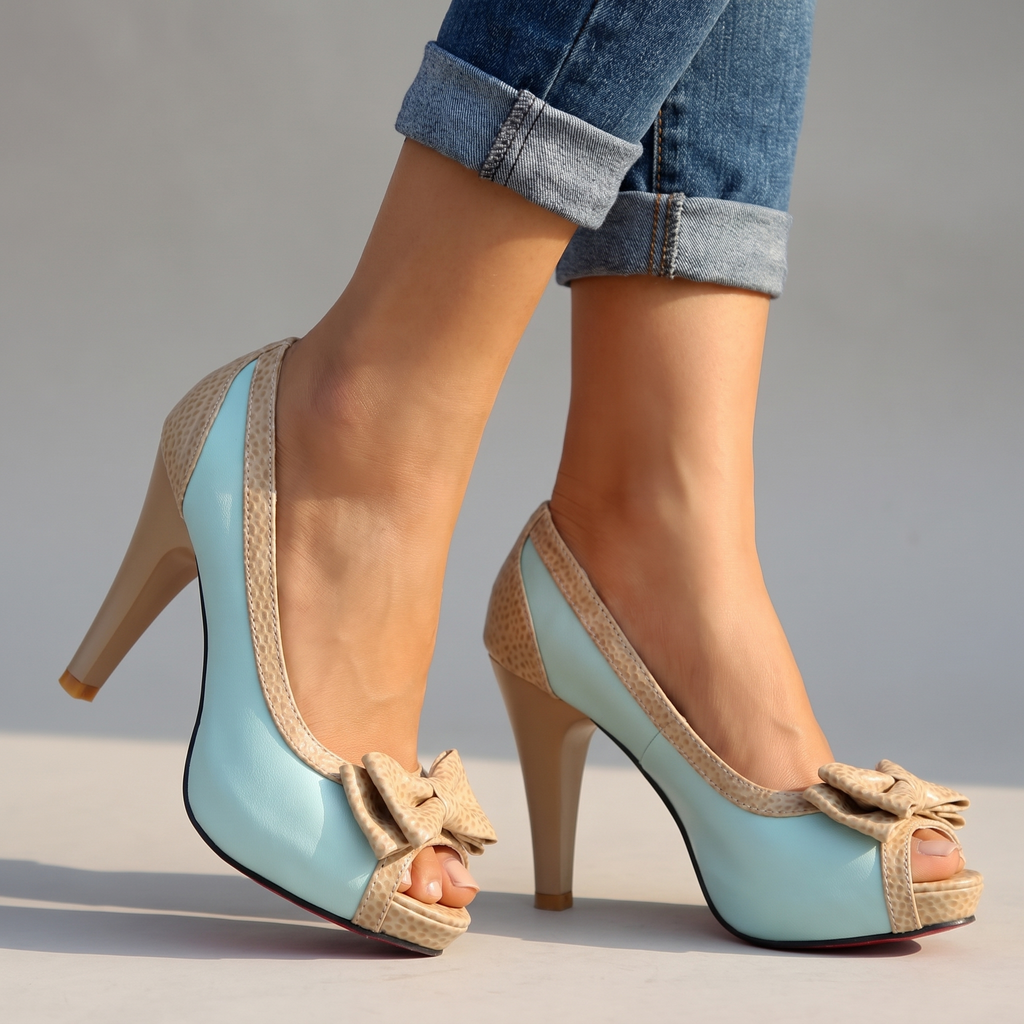 Rachelle Open Toe Heels