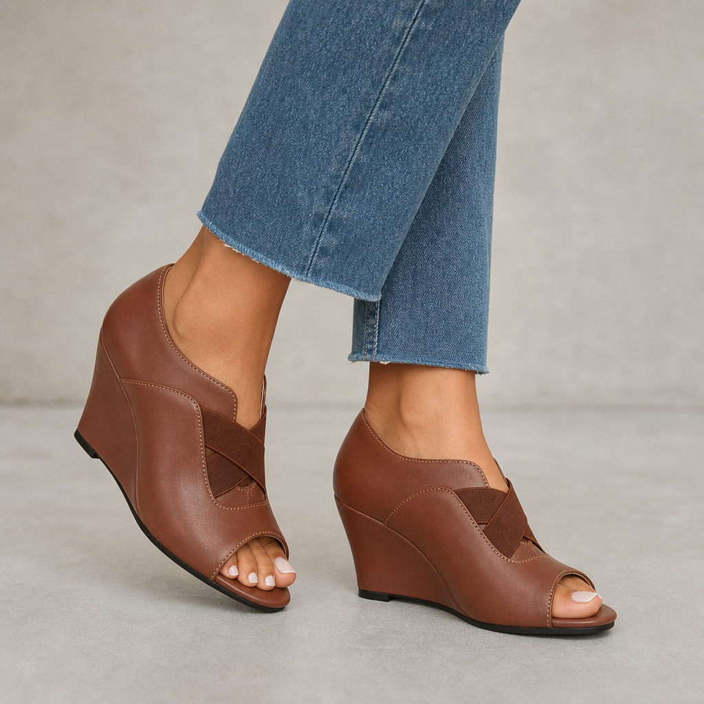 Alessia Wedge Sandals