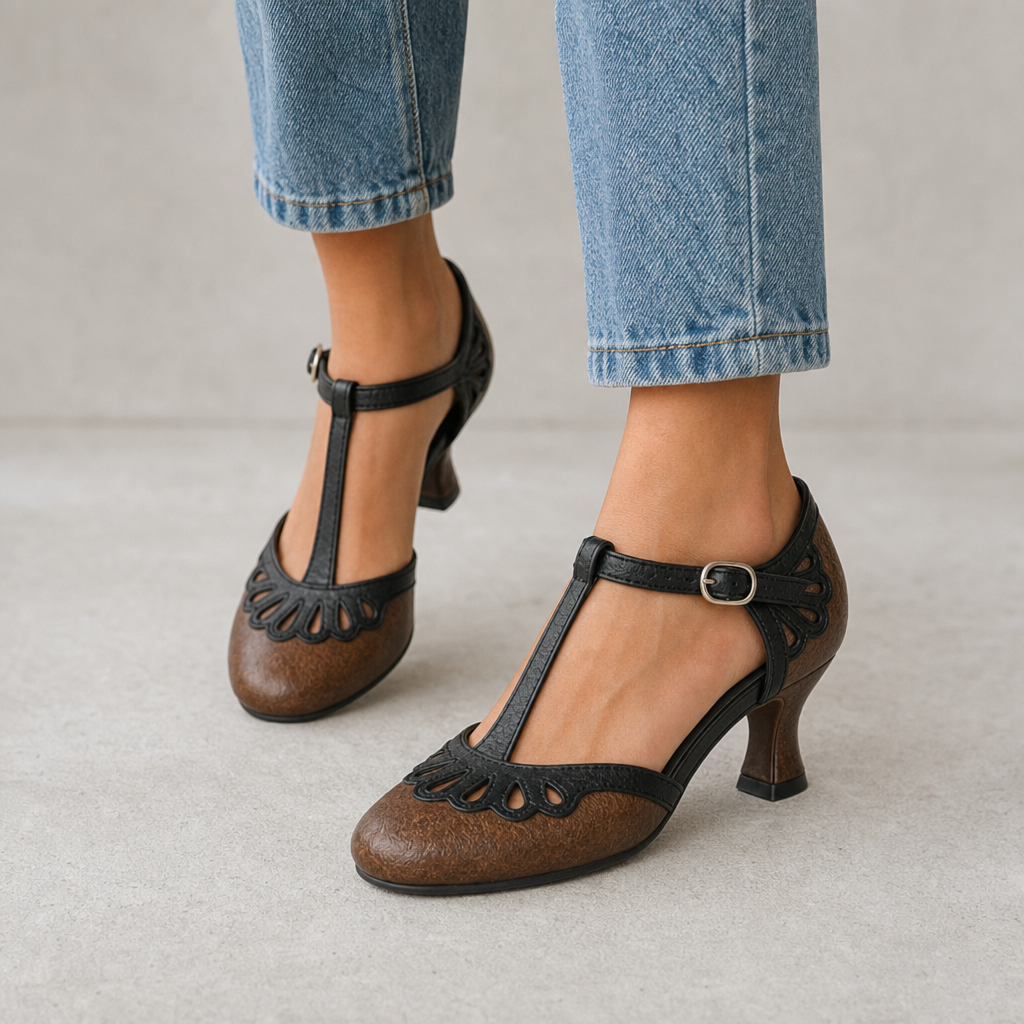 Clara T-Strap Pumps