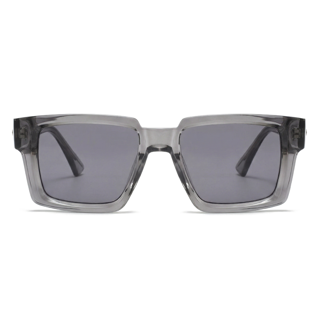 C5 Clear Frame Gradient Pink Lens Hudson Square Shades 2