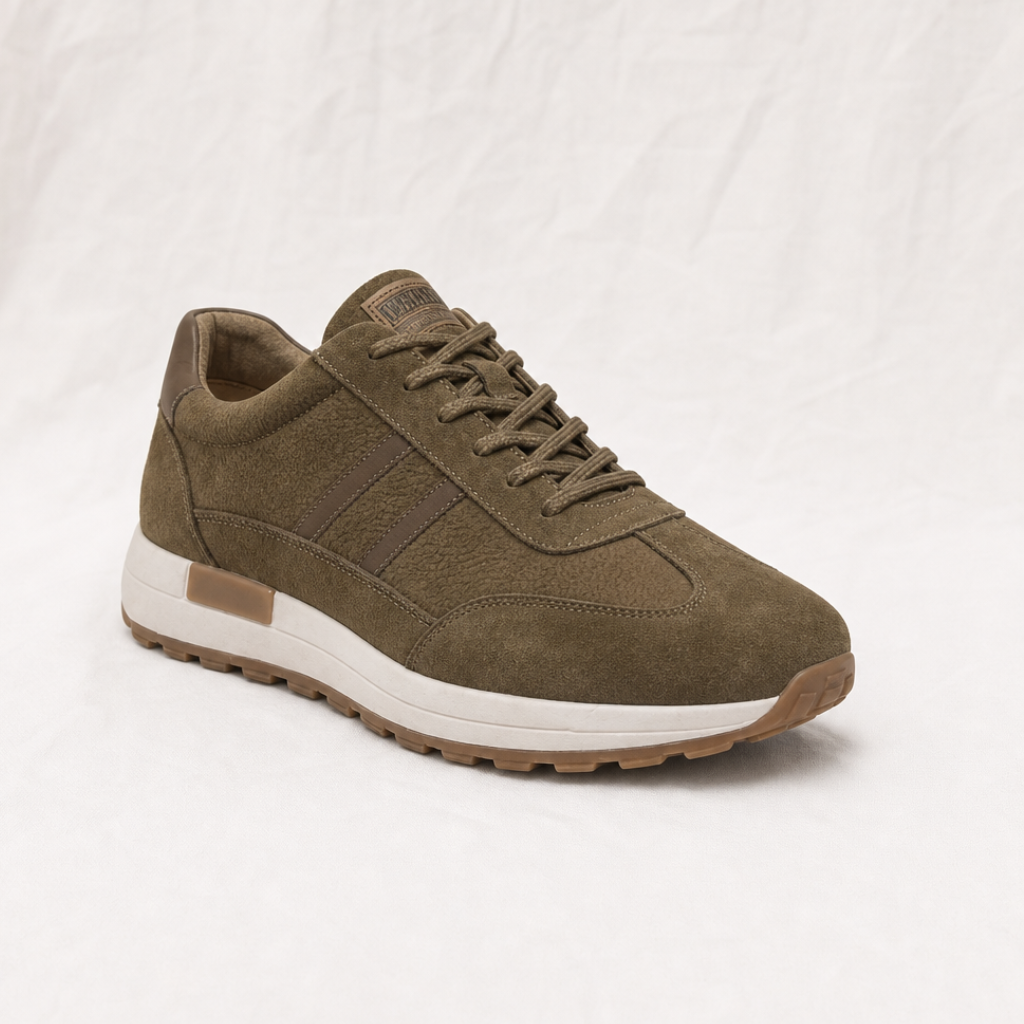 Ian Caye Leather Sneakers