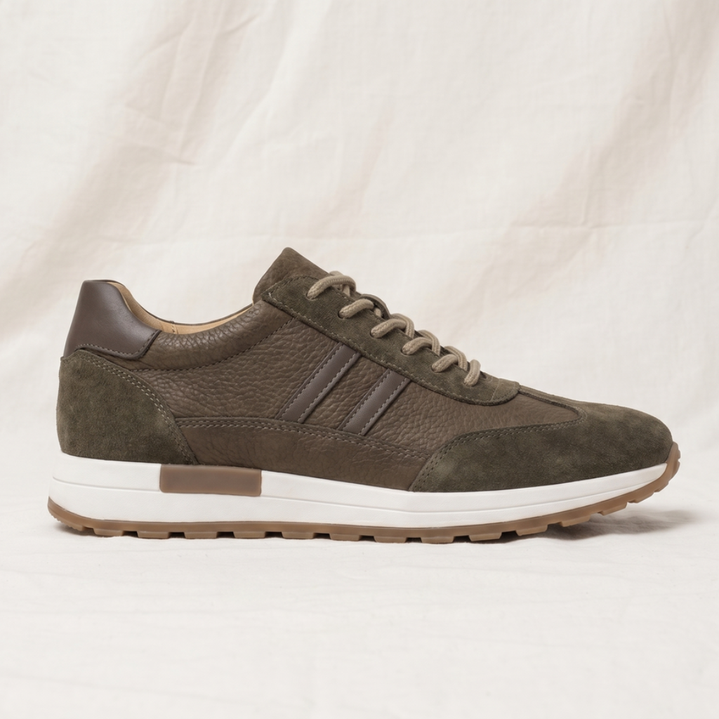 Ian Caye Leather Sneakers