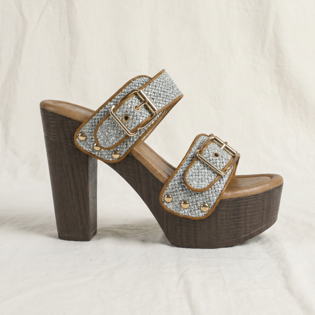 Vanessa Buckle Strap Heels