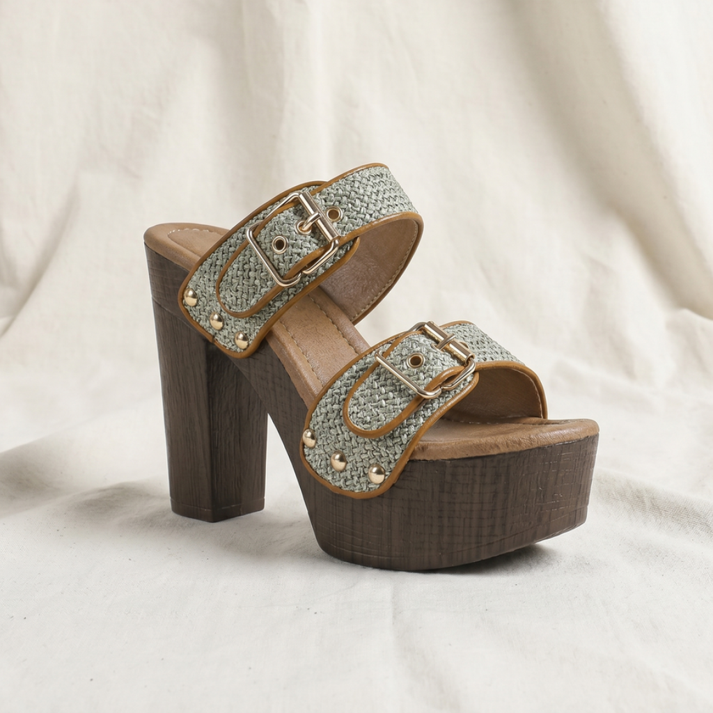 Vanessa Buckle Strap Heels