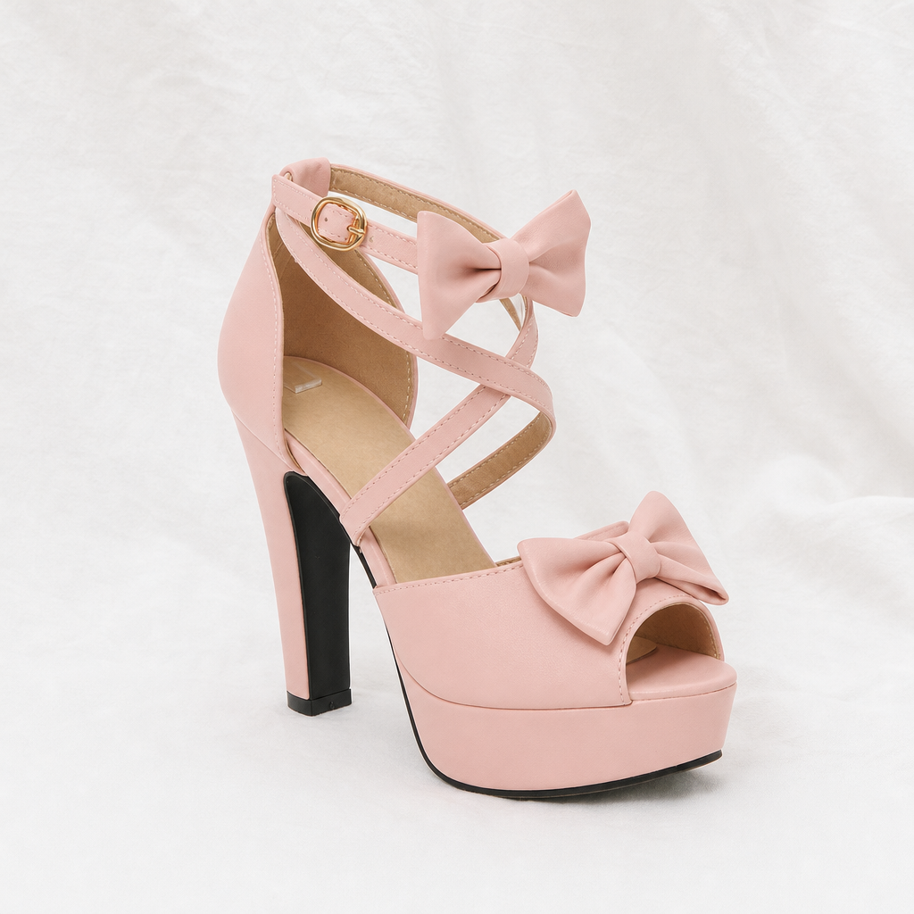 Giselle Open Toe Heels