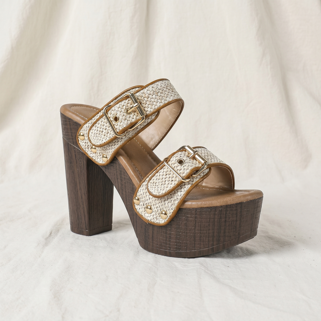 Vanessa Buckle Strap Heels