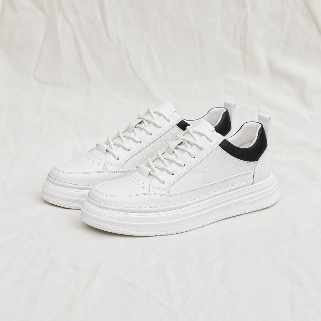 Jamie Norton Leather Sneakers