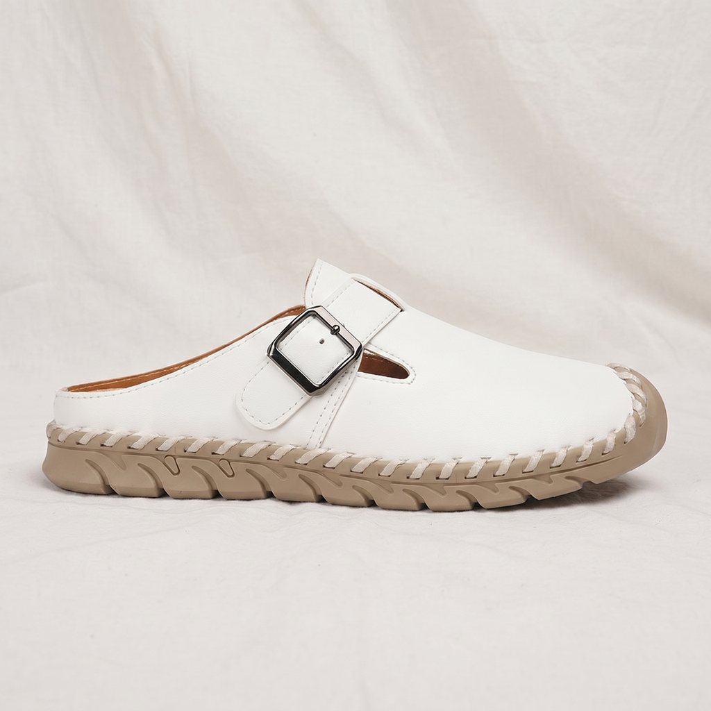 Jane Buckle Clogs