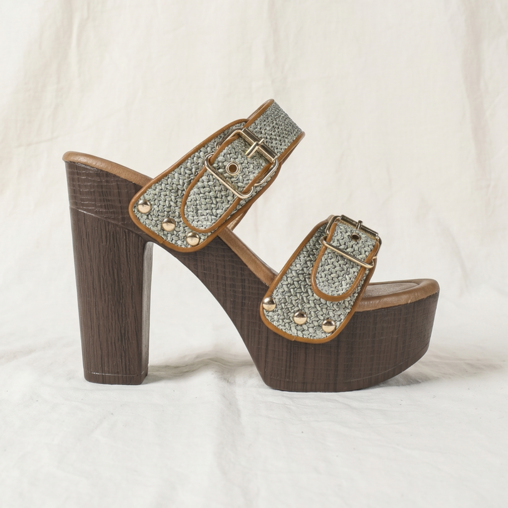 Vanessa Buckle Strap Heels
