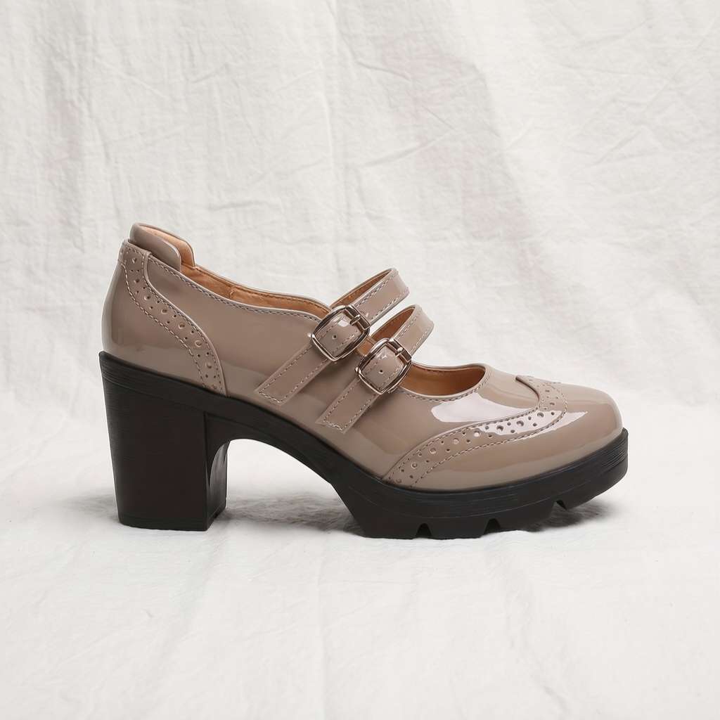 Clarissa Brogue Heels