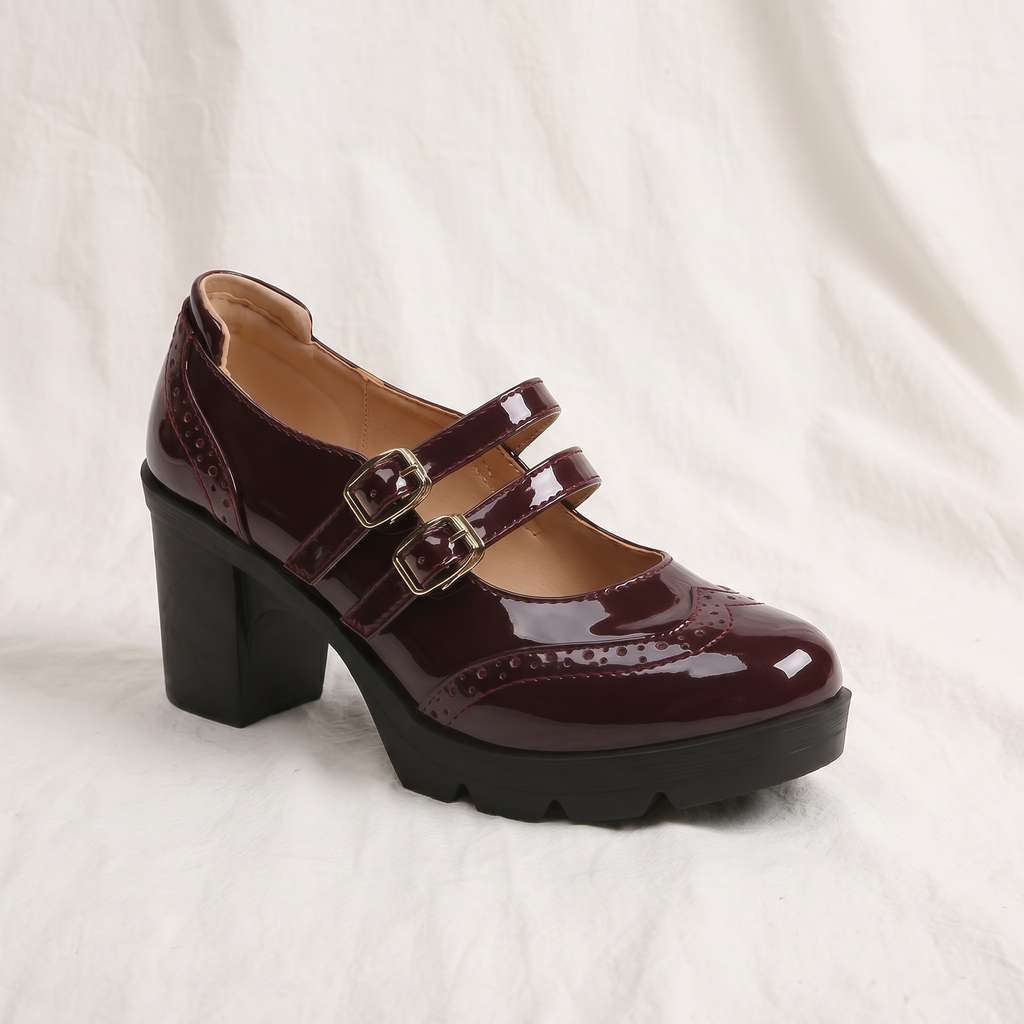 Clarissa Brogue Heels