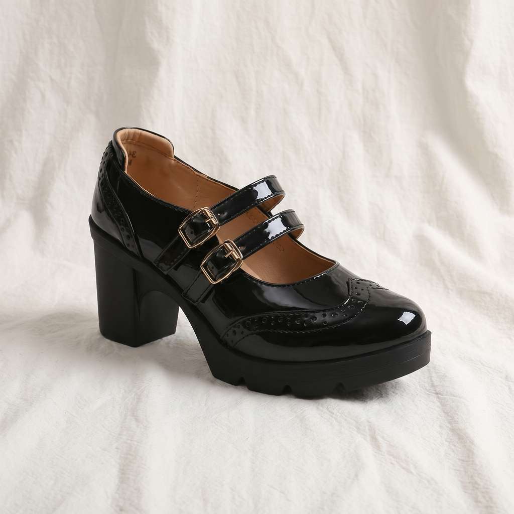 Clarissa Brogue Heels