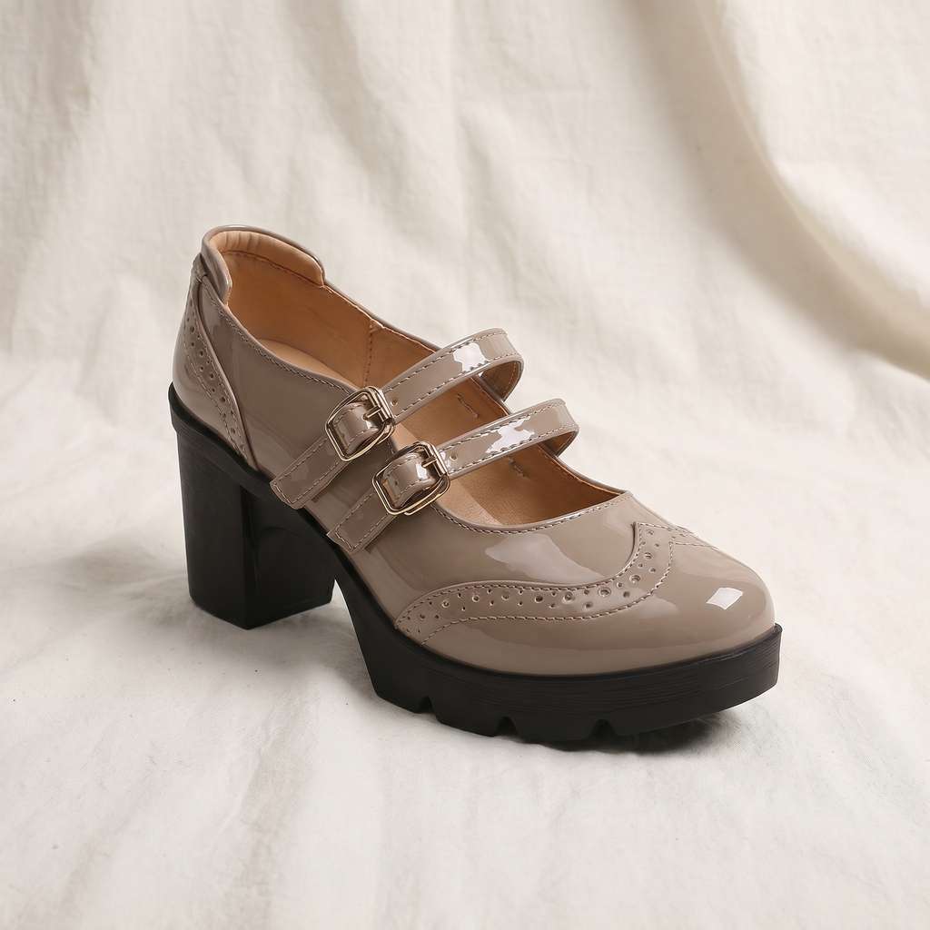 Clarissa Brogue Heels