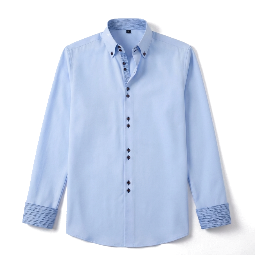 Julian Reed Stretch Shirt - Color:Light Blue;Size:2XL