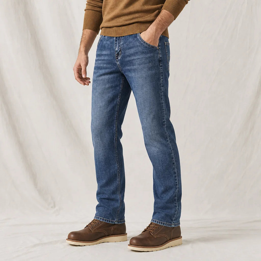 Men's Lionel Straight Cotton Jeans