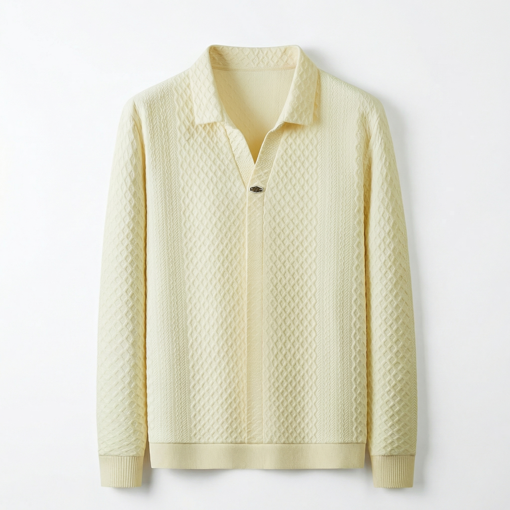 Off-white Hudson Cotton Jacquard Sweatshirt 1