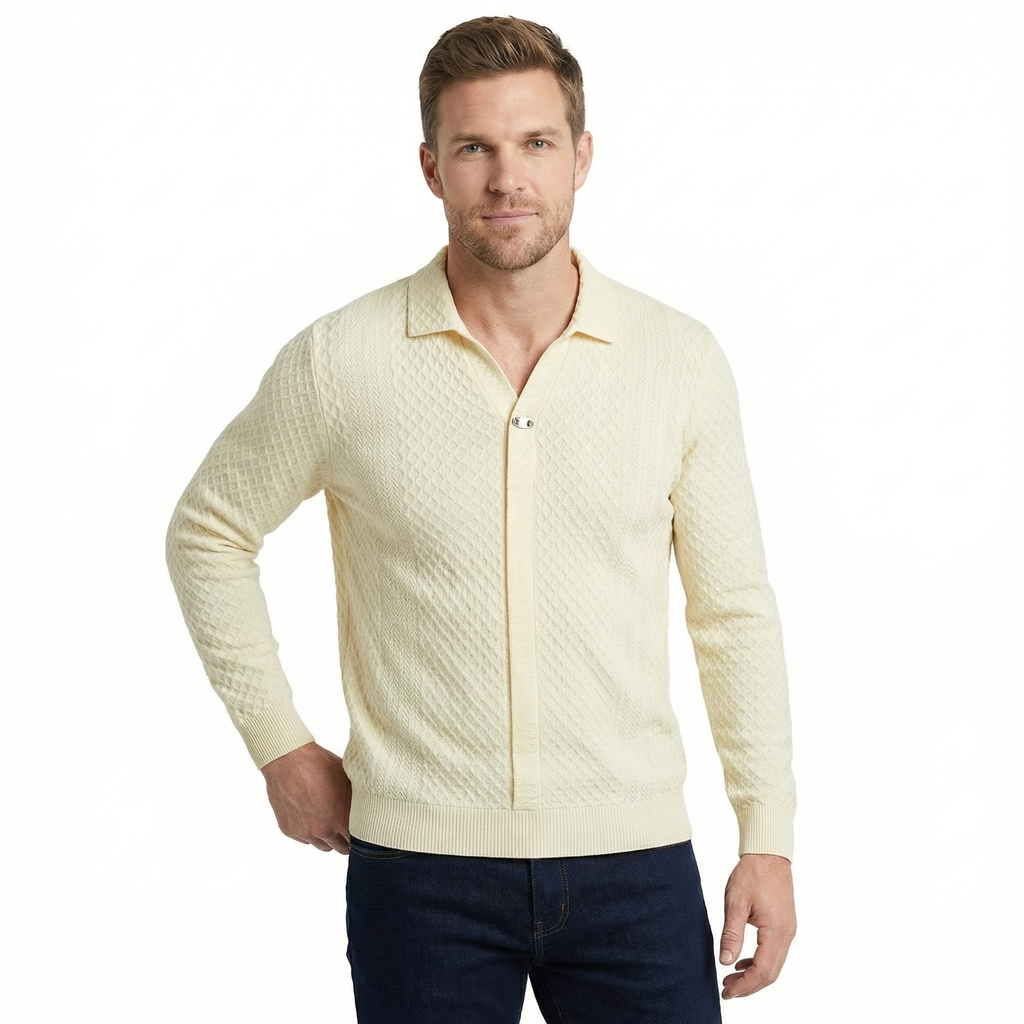 Off-white Hudson Cotton Jacquard Sweatshirt 2