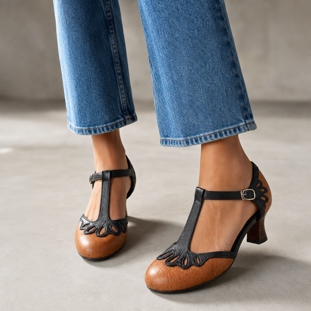 Clara T-Strap Pumps