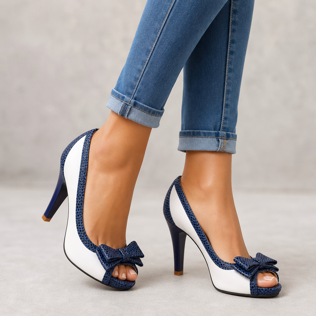 Rachelle Open Toe Heels