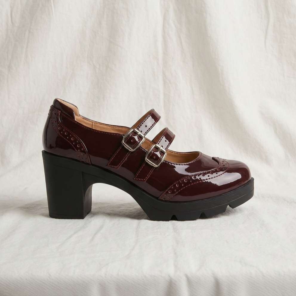 Clarissa Brogue Heels